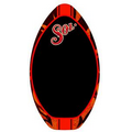 Skimboard - 35" - With Write On / Wipe Off Chalkboard Surface - Quick Turn